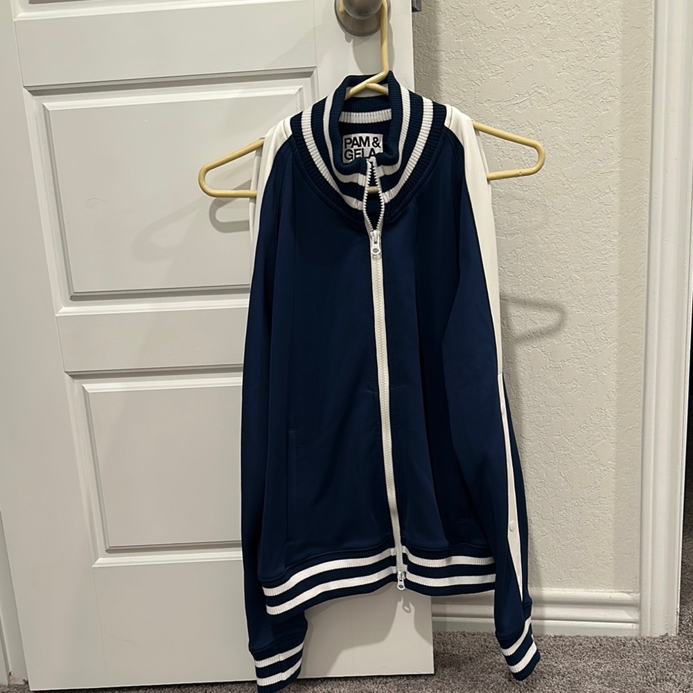 Pam & Gela Blue and White Jacket